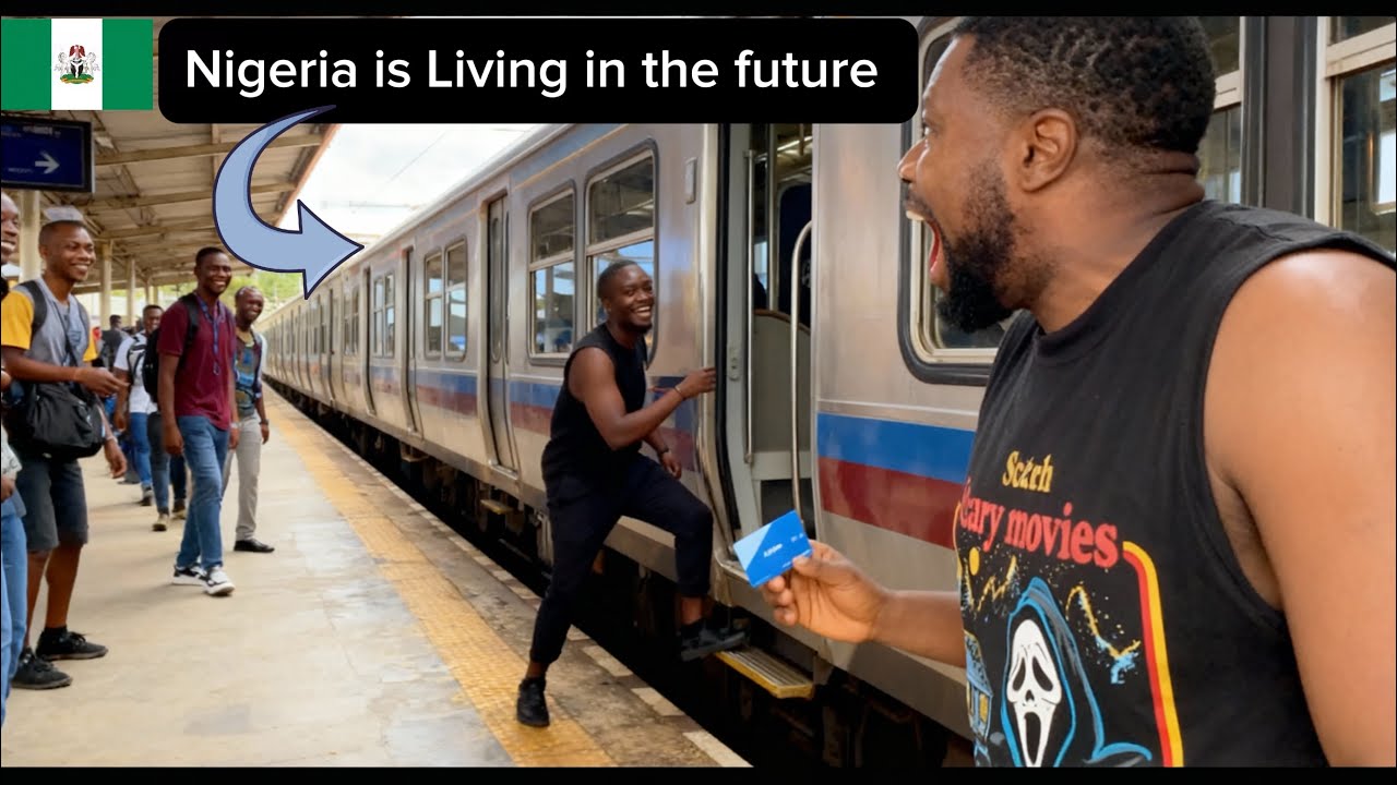 This is why Nigeria is Living in the future Part 2 / I’m using a train to the market in Nigeria