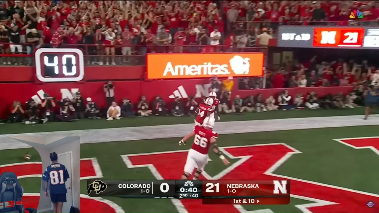 FlightReacts To Colorado vs Nebraska | Full Game Highlights 2024!