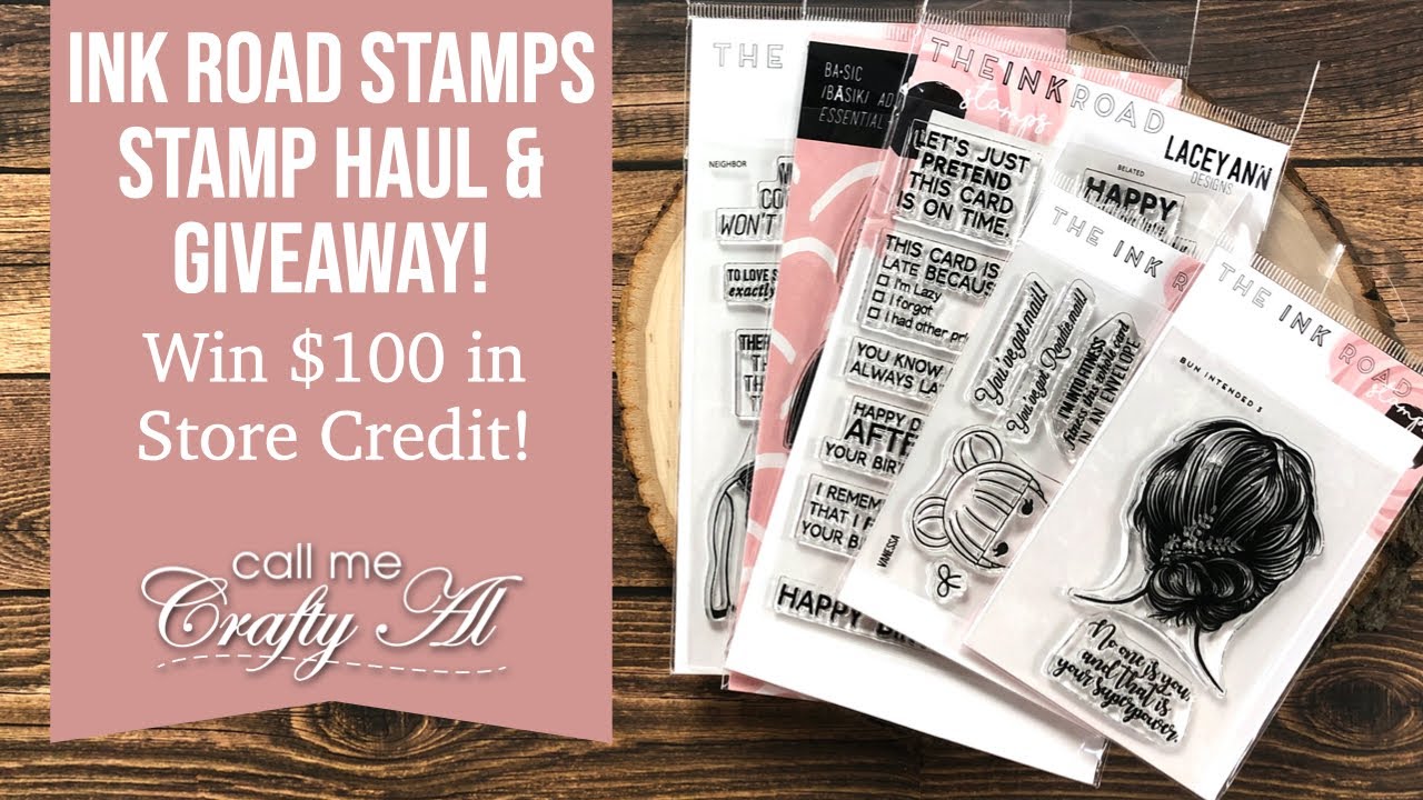 Ink Road Stamps | Haul & HUGE Giveaway!