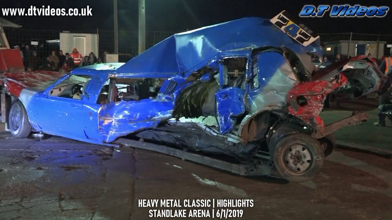 2019 Heavy Metal Classic | Banger Racing Highlights | Standlake Arena