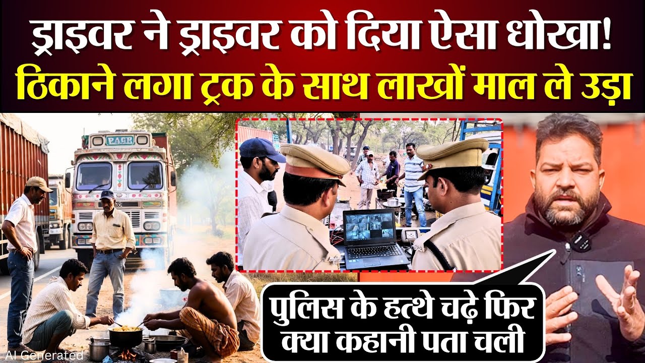 Driver cheated another driver in such a way that he made off with the truck and made off with lakhs of rupees. Wardaat EP-6