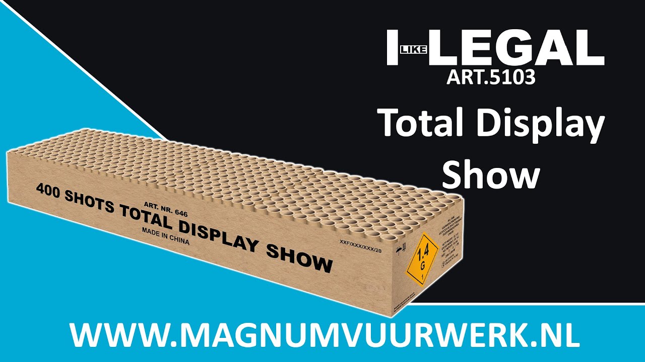 Art. 646 Total Display Show Magnum Vuurwerk