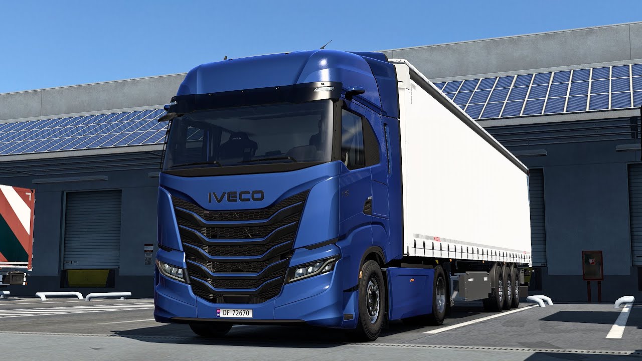 ETS2 1.53 - Iveco S-Way 500 - Trip: Milan - Florence