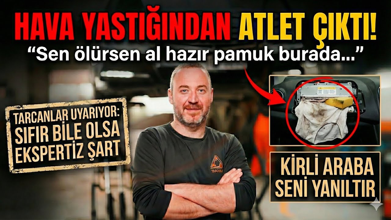 Hava Yastığından ATLET &Ccedil;ıktı! Tarcanlar Ekspertiz ile Şok Eden Ger&ccedil;ekler! 