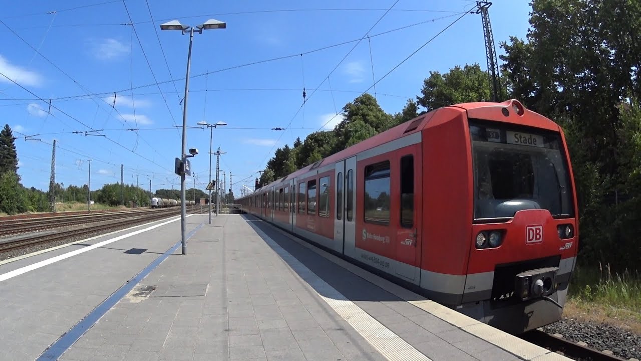 Führerstandsmitfahrt BR474.3 S-Bahn Hamburg S3 Stade - Pinneberg 