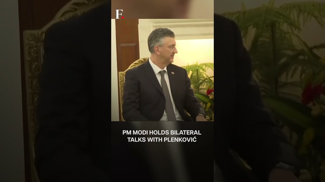 India: PM Modi Meets Croatian PM Andrej Plenković in Delhi | Subscribe To Firstpost  | N18G