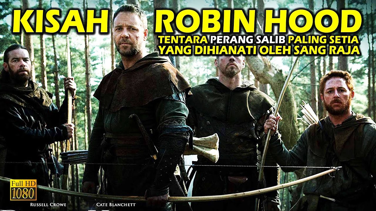 FILM KOLOSAL‼️ KISAH ROBIN HOOD, PEMANAH KERAJAAN INGGRIS YANG DIHIANATI - ALUR FILM PERANG