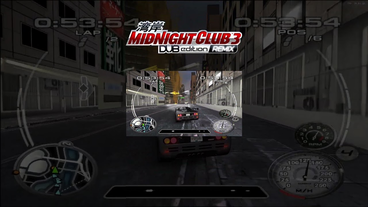 Essa F1 &eacute; absurda! 🤣🚀 #gameplays #midnightclub3gameplay4k    #games   #lives   #ps2games