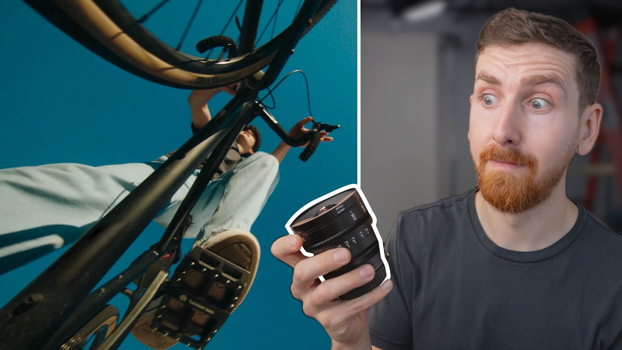 Съемка невозможных ракурсов на Canon C70 с этим объективом