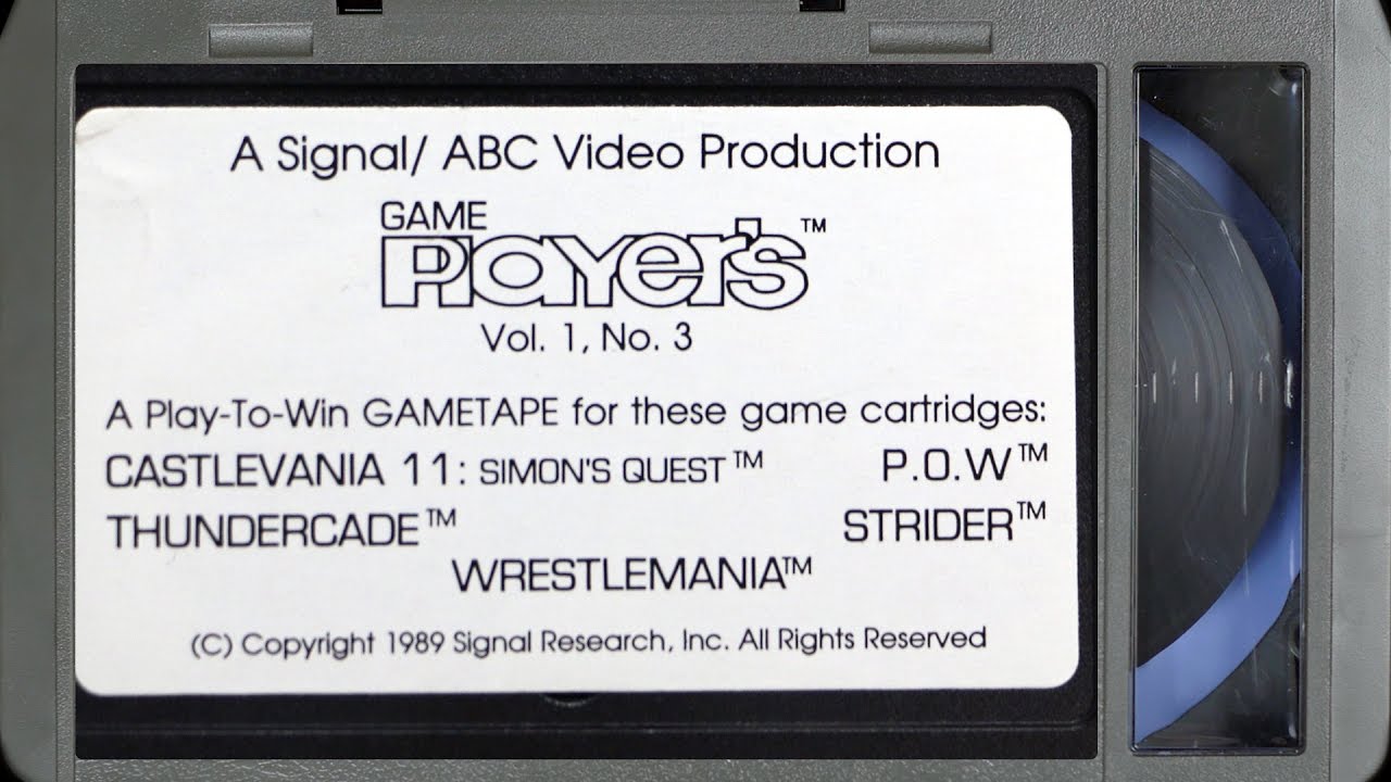 Game Players Game Tape Vol. 1, No. 3 