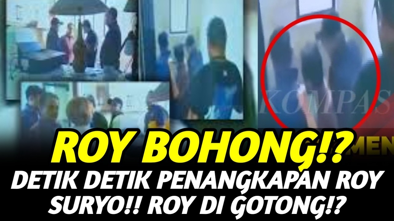 DETIK DETIK PENANGKAPAN ROY SURYO DALAM KASUS IJAZAH JOKOWI!! DISERET & DIGOTONG!? G30S PKI!?