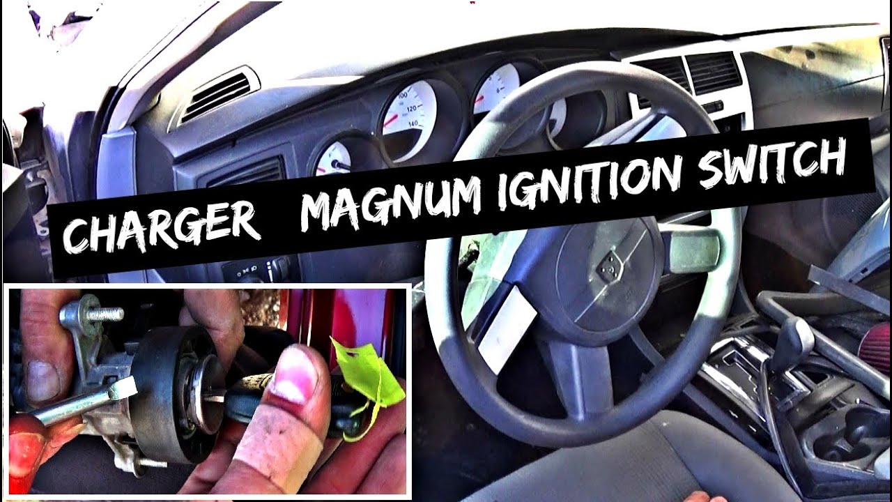 Dodge Charger Magnum Ignition Switch Removal and Replacement