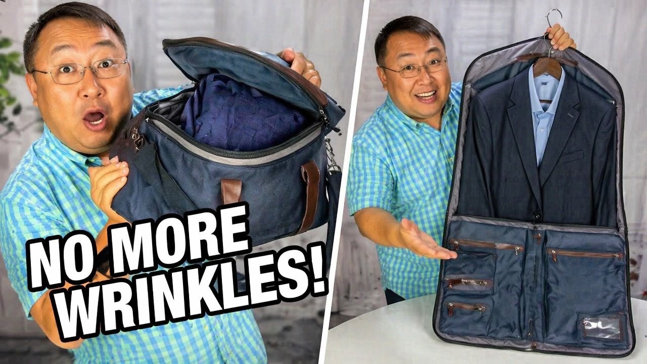 THE BEST GARMENT BAG! Converts into a Duffel Bag by Modoker Review
