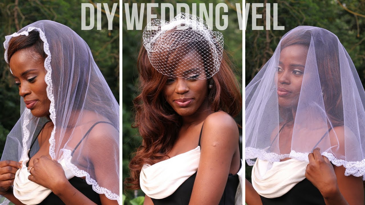 DIY WEDDING VEIL | THREE TYPES