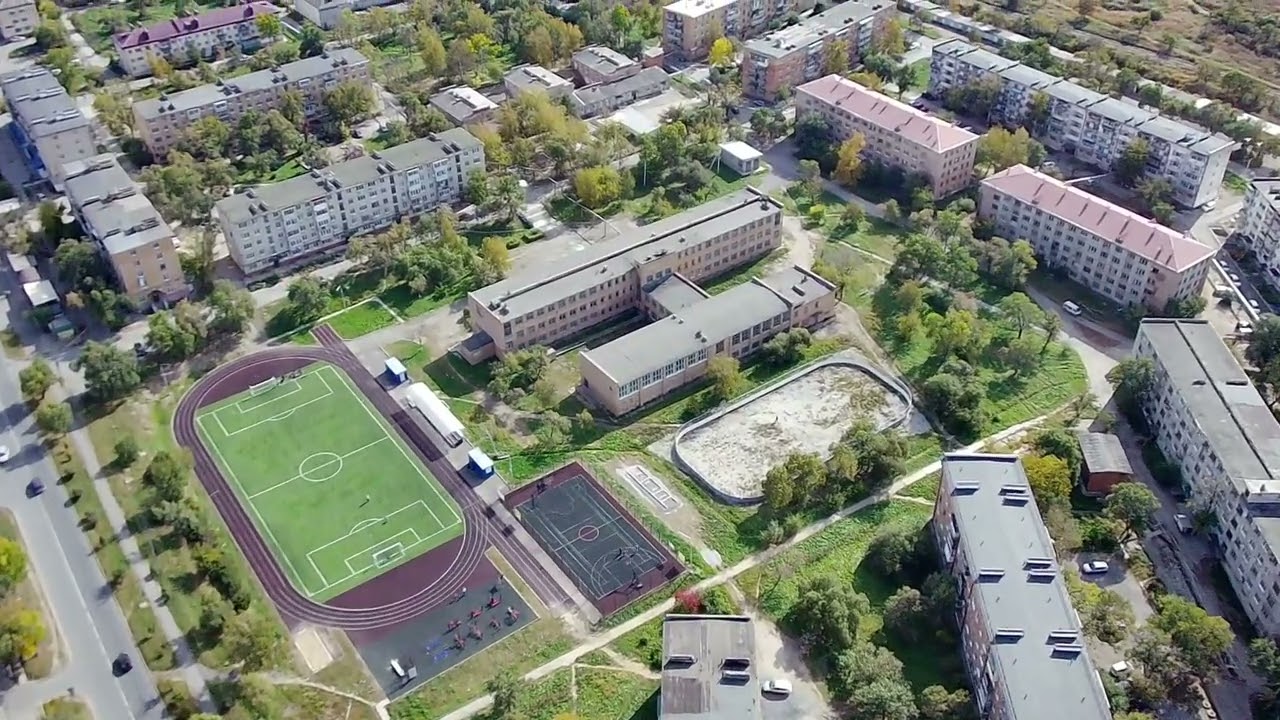 Спасск-Дальний, р-н СТА с высоты птичьего полёта октябрь, 23 год.