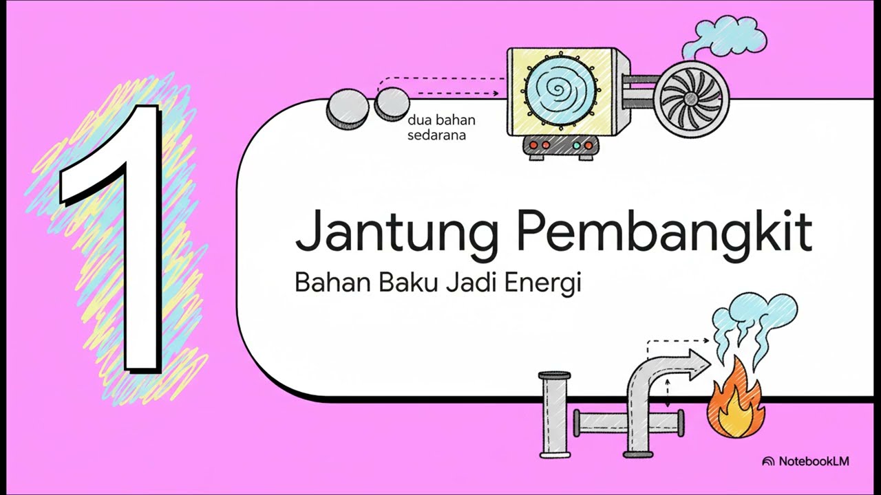 Video dibuat pake AI notebookLM : Cara Kerja Boiler PLTU Rembang