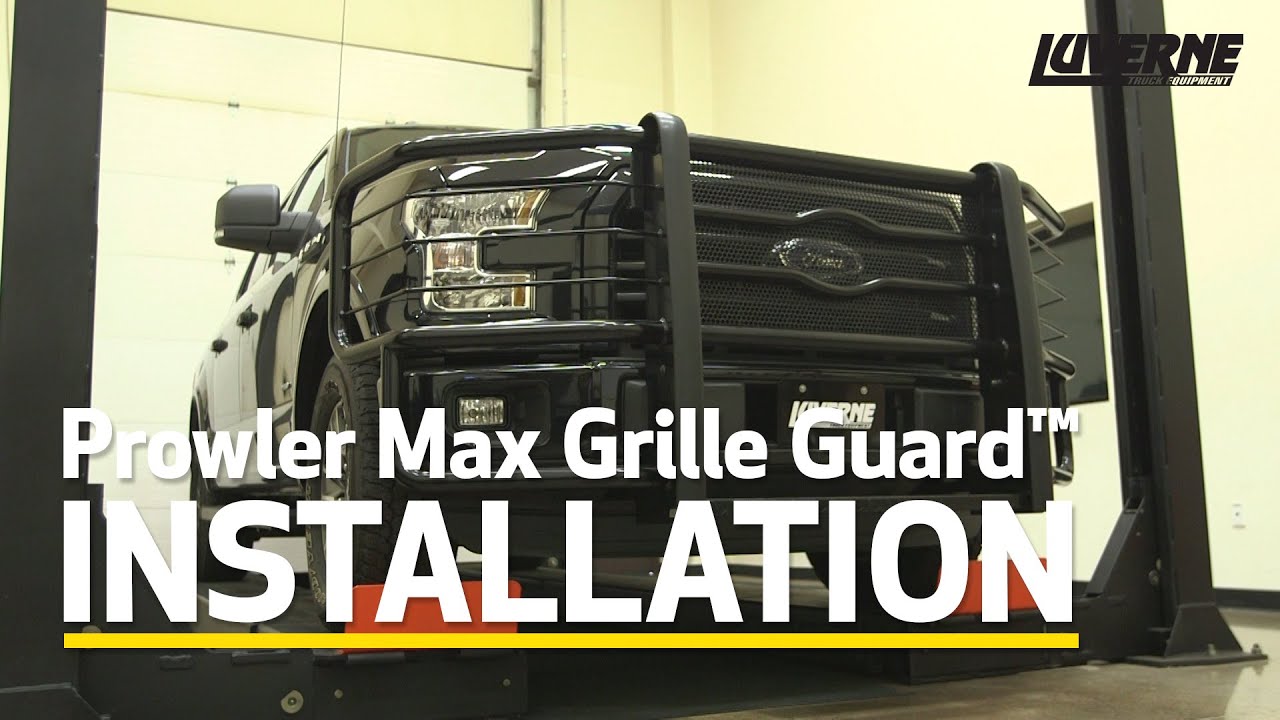 Luverne Install: Prowler Max Grille Guard™ on Ford F-150- 321520, 311523, 321523