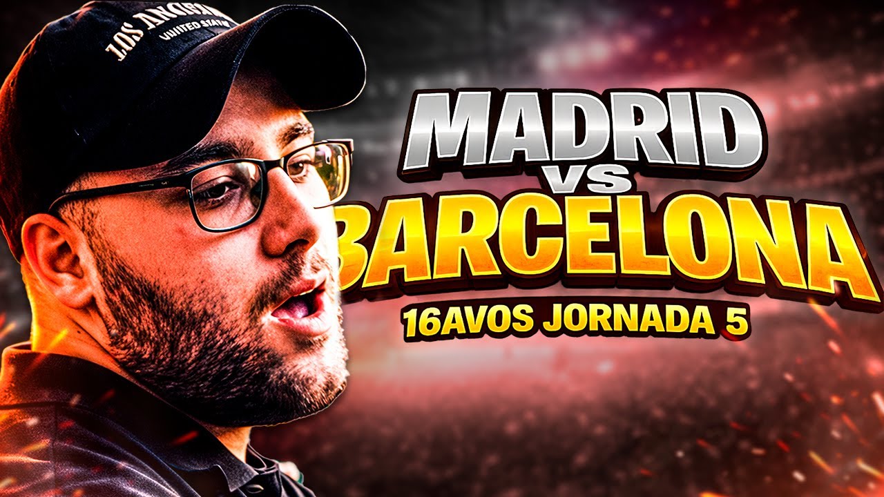 Madrid vs Barcelona La Vuelta 🥶| 16AVOS Completos - JORNADA 5 ¿Quién Gana?🔪⚽