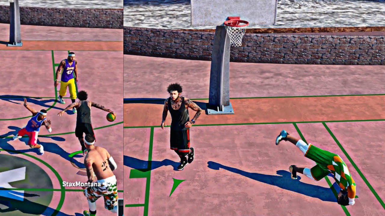 NBA 2k16 My Park - My 1st Park ANKLE BREAKER ! | StaxMontana