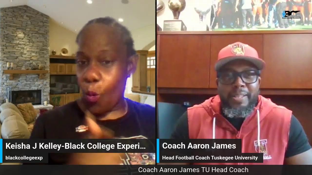 Tuskegee University Head Coach Aaron James is coming to Black College Experience