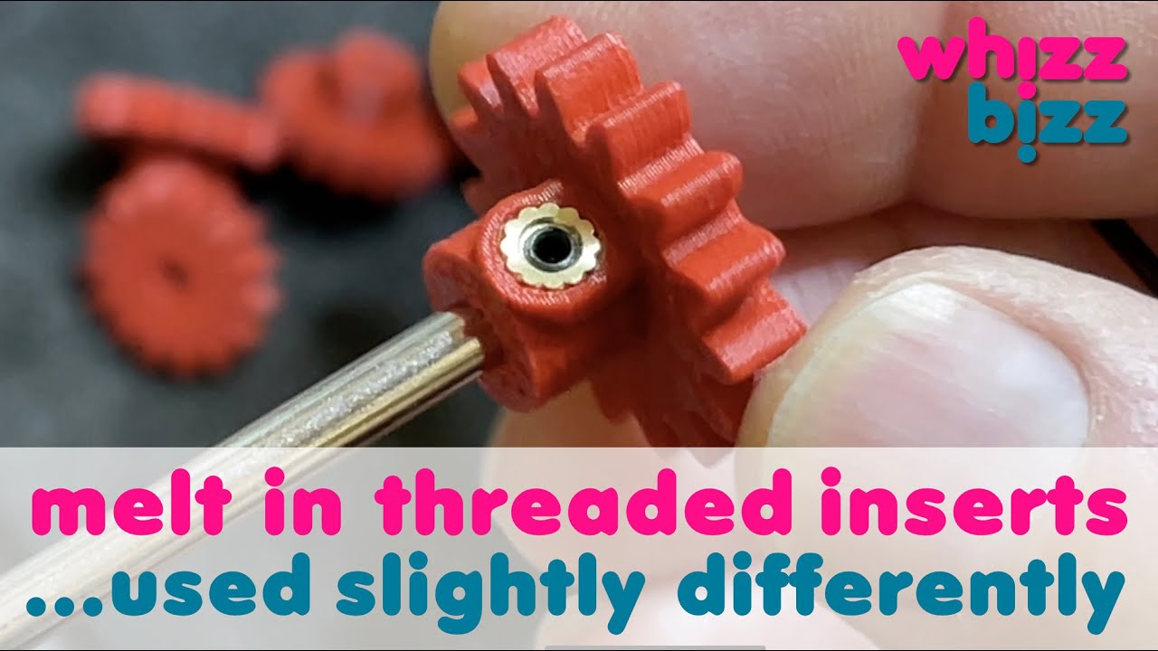 Threaded Inserts used slightly differently