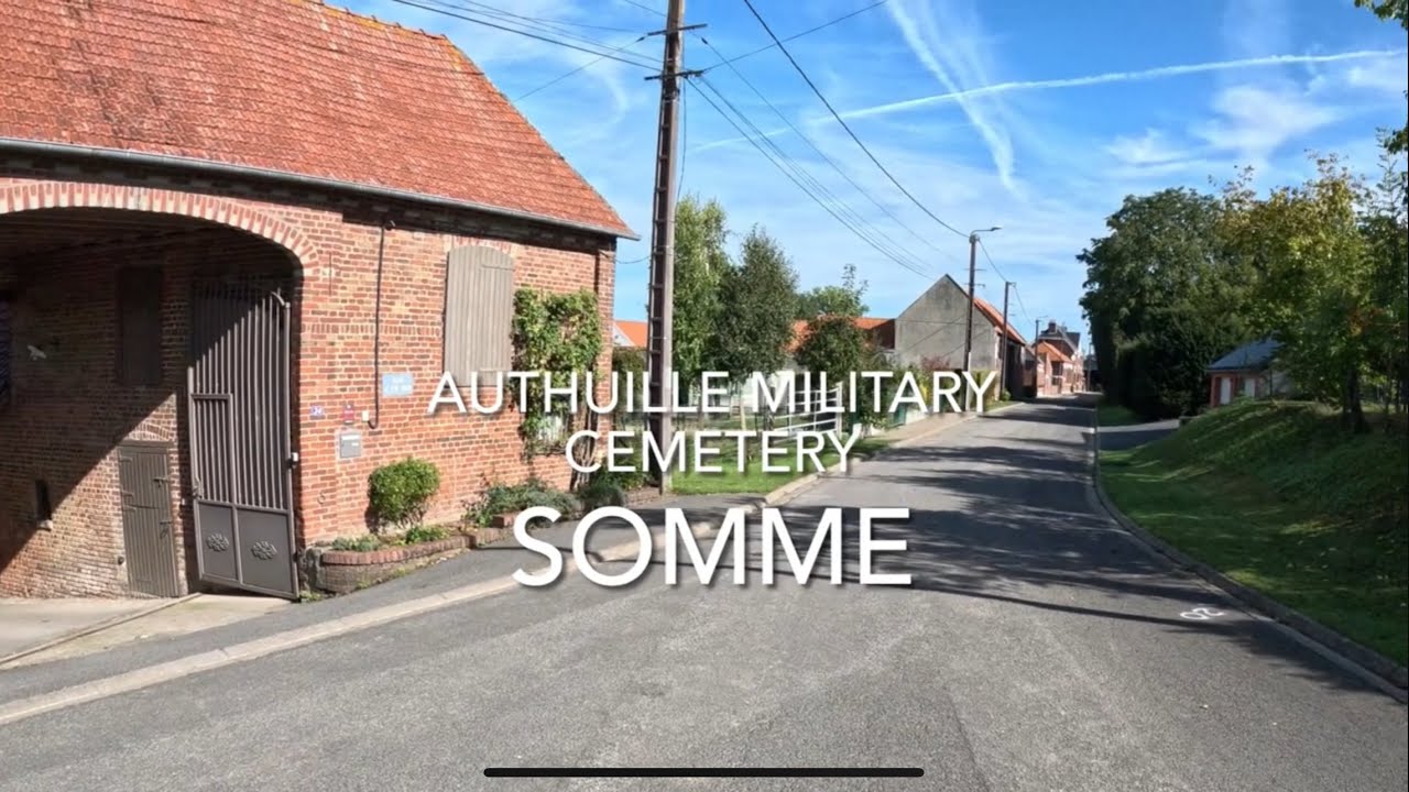 Authuille Military Cemetery 