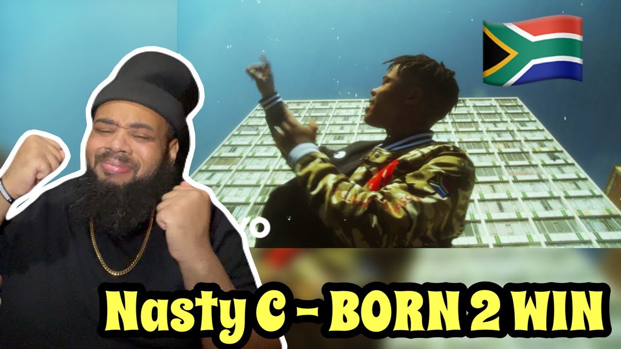 AMERICAN REACTS TO Nasty C - Born To Win ft. Emtee 🇿🇦