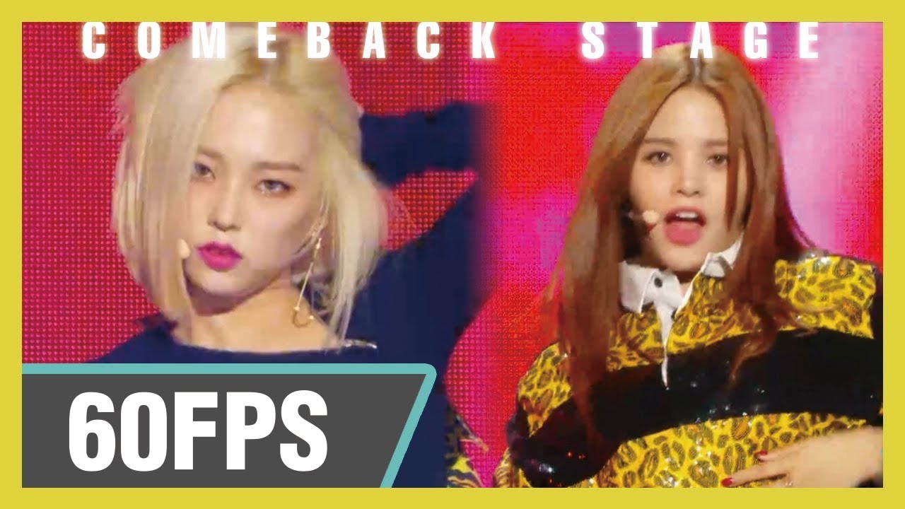 60FPS 1080P | CLC - No  Show! Music Core 20190202