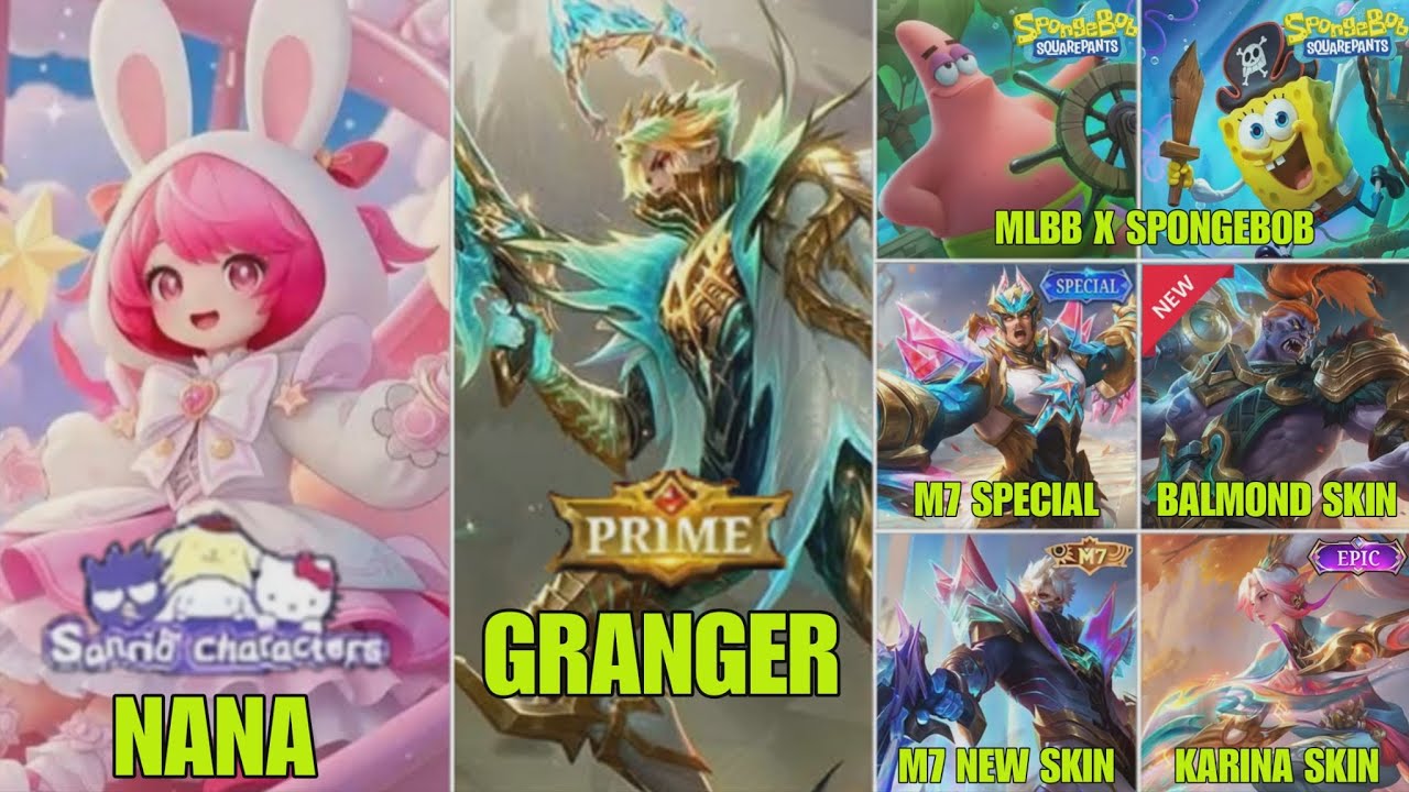 Big Updates! Granger M7 Prime, Karina Epic, Nana Sanrio & Balmond Skin Leaks!🤯🔥