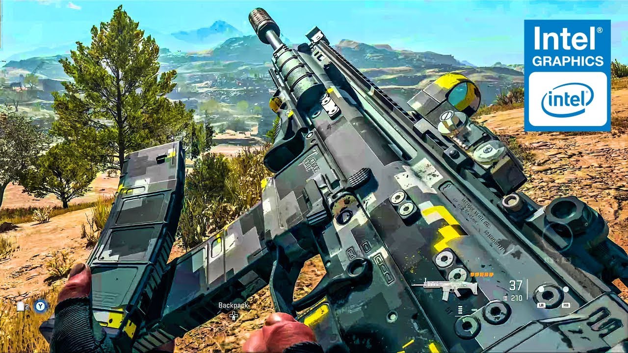 CALL OF DUTY WARZONE GAMEPLAY ON INTEL HD GRAPHIC