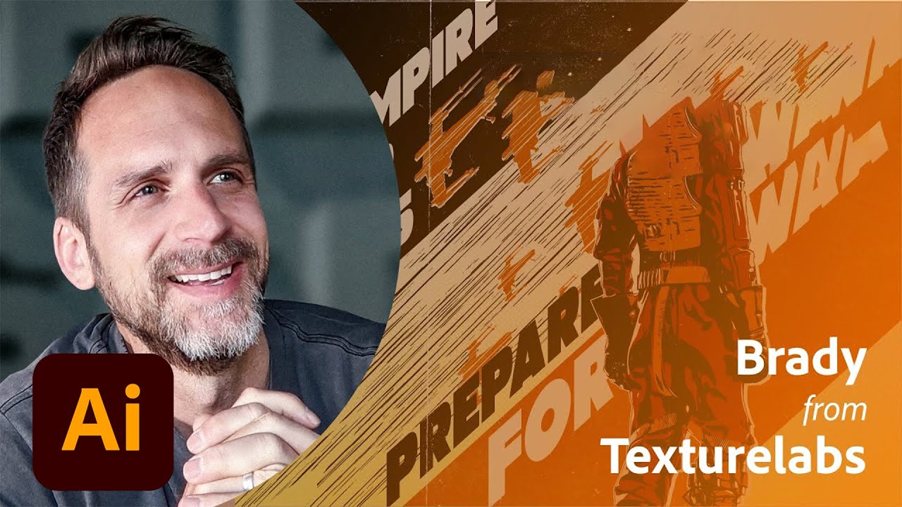 Design Star Wars Themed Propaganda Posters w/ Brady From Texturelabs - Pt 2 | Adobe Creative Cloud