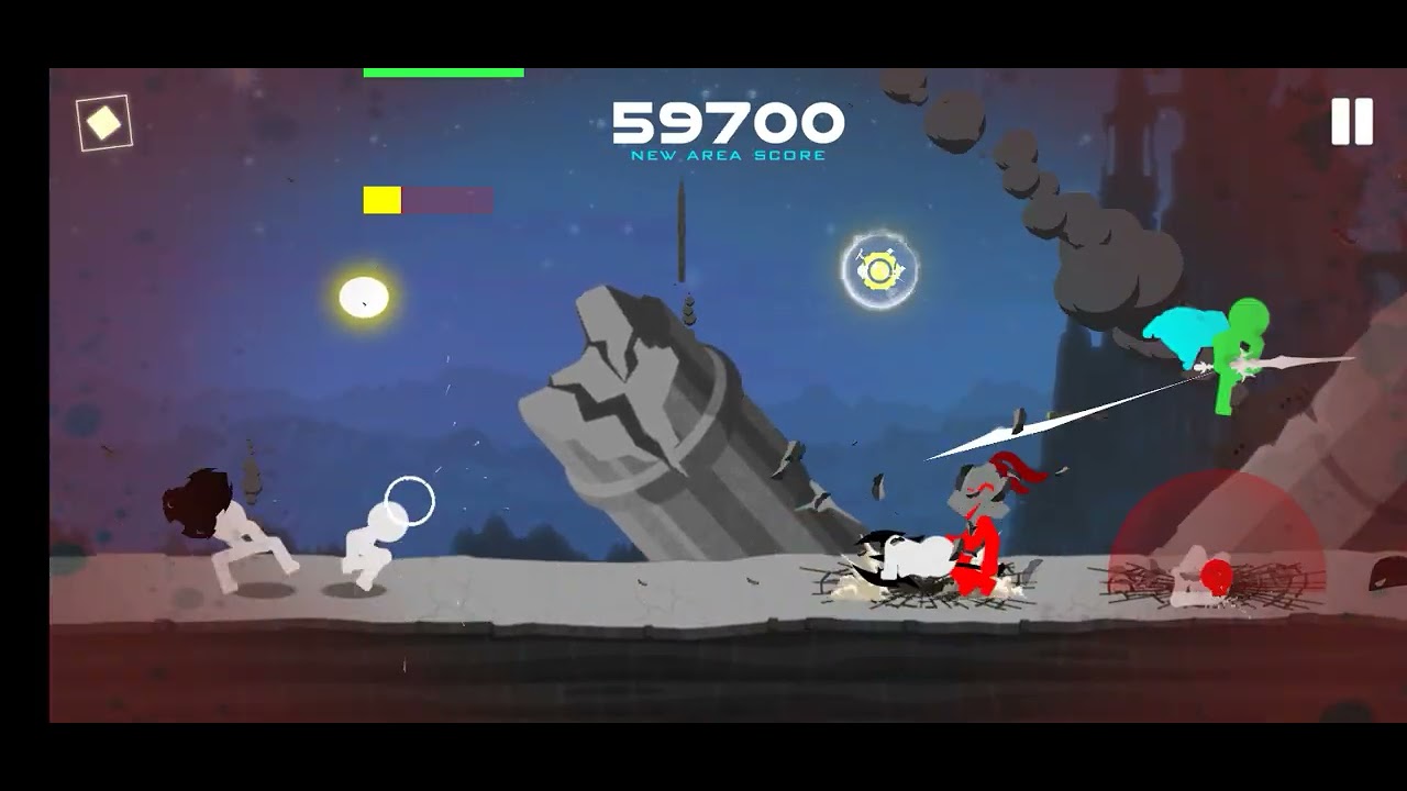 Playing stickman the flash. Insane stickman game