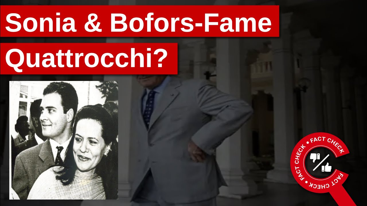 FACT CHECK: Does Image Show Sonia Gandhi with Ottavio Quattrocchi of Bofors Fame?