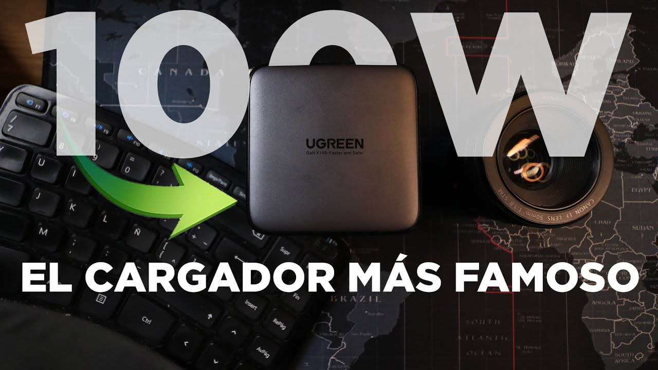 👉 AQU&Iacute; TE DECIMOS PORQU&Eacute; ES T&Aacute;N FAMOSO ESTE CARGADOR DE UGREEN - 100W TECNOLOG&Iacute;A GaN