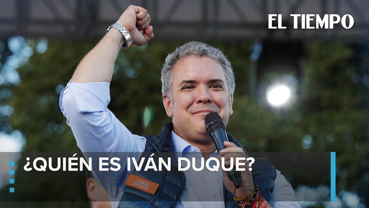 &iquest;Qui&eacute;n es Iv&aacute;n Duque, el nuevo presidente de Colombia?