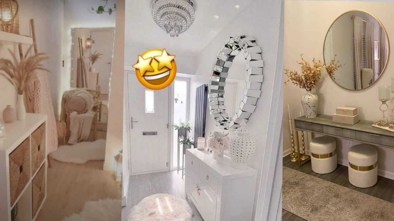 #ديكور و#أفكار #لتزيين واستغلال #مداخل وممرات المنازل🤩😍