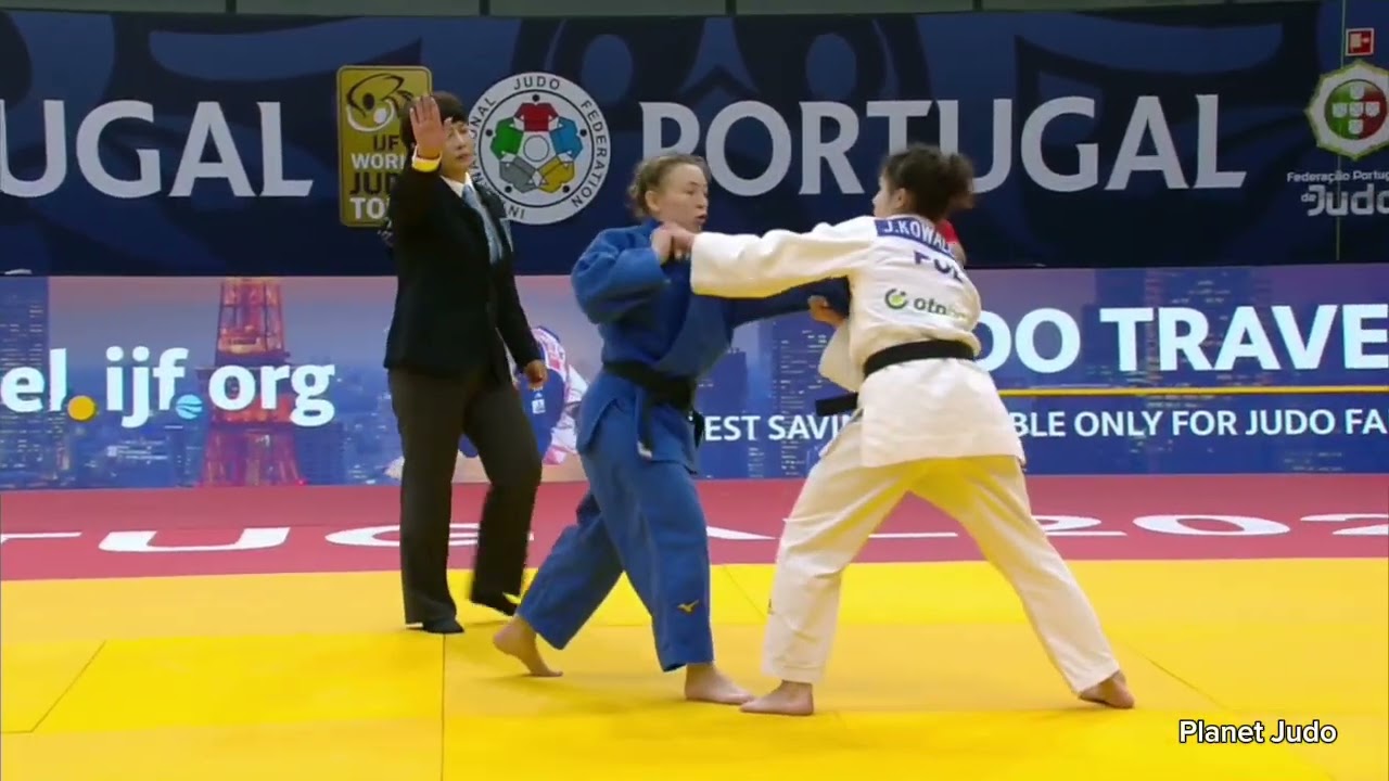 Julia KOWALCZUK 🇵🇱 🆚️ Daria KURBONMAMADOVA 🇷🇺 | 2 раунд/-57кг | Гран При Португалия 2024