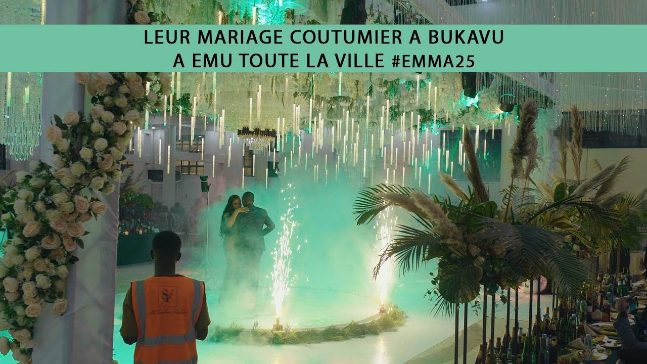 Leur mariage coutumier à Bukavu a ému toute la ville – À voir absolument ! 😍   #EMMA25 GK VISUEL