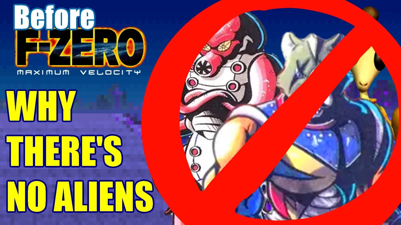 Before MV: Why Only Humans are Racing (F-Zero Lore and Theories)