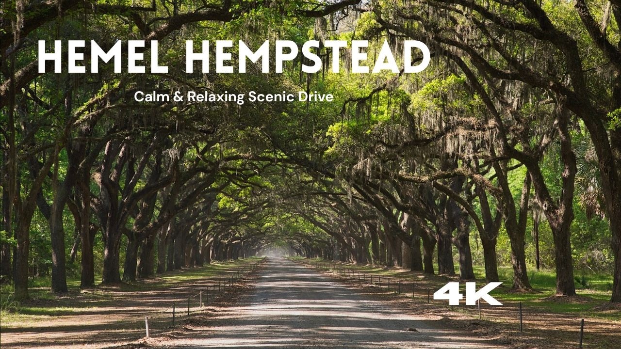 Hemel Hempstead Scenic Drive | Calm & Relaxing Countryside Roads 4K