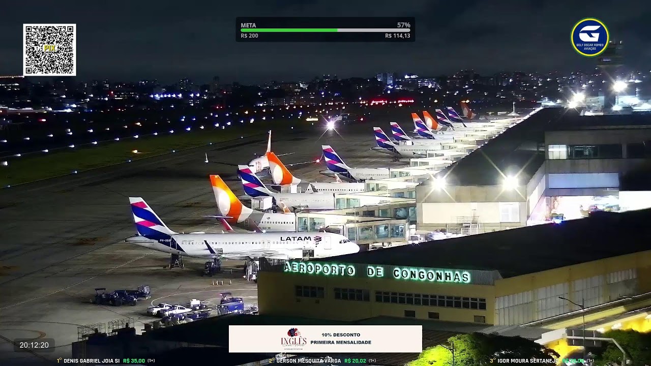 SBSP LIVE #2 - Aeroporto de São Paulo AO VIVO - CGH Airport - 02/03 Manhã