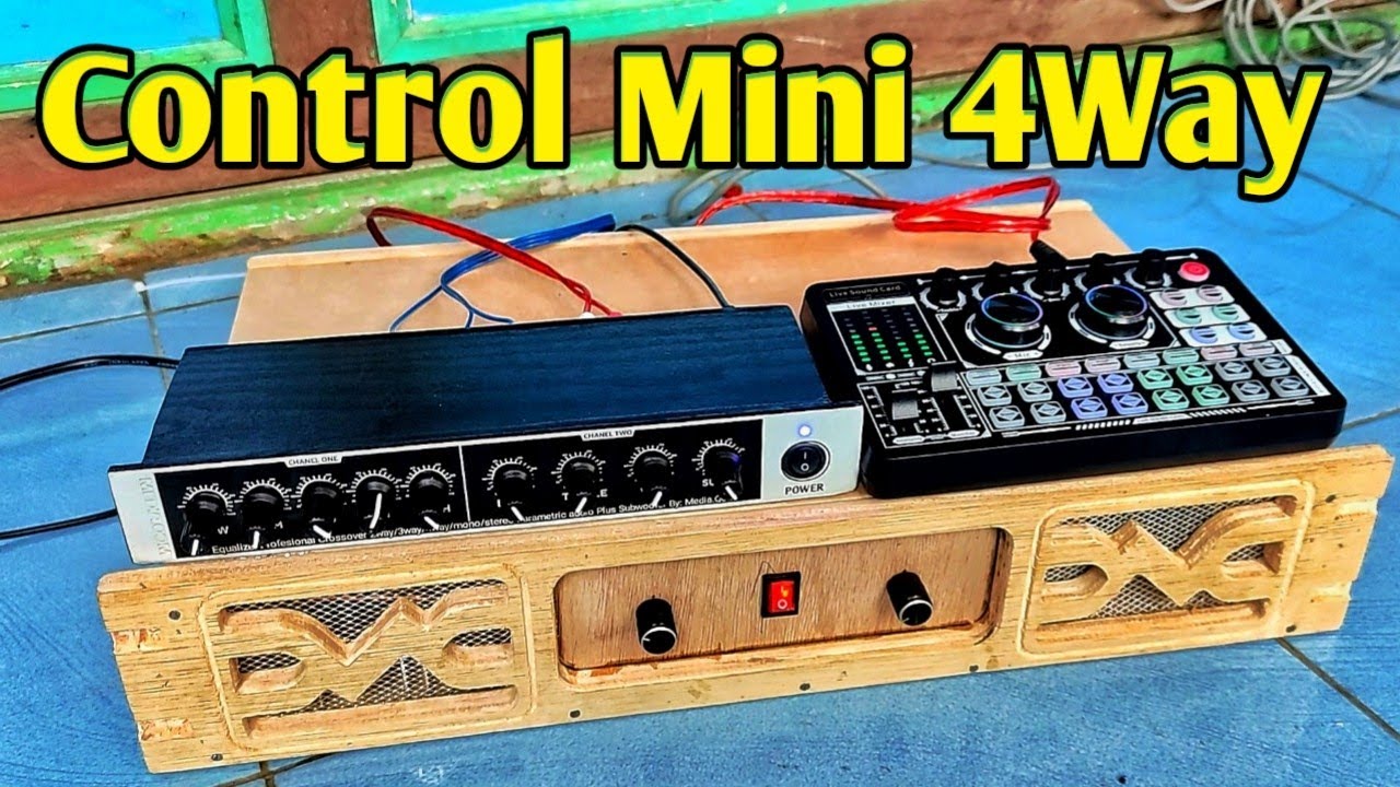 Review Control Pemisah Suara Crossover mini 4way Subwoofer