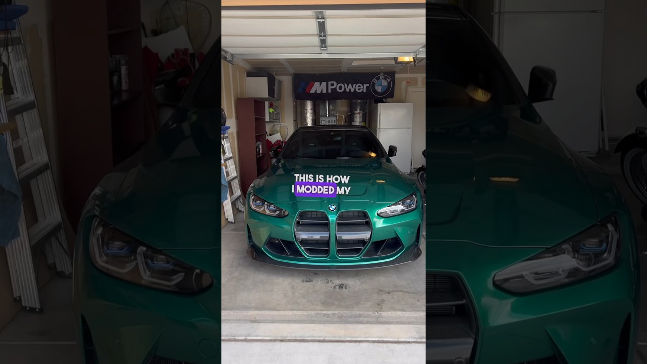 Первые 5 модификаций для моей BMW M4!!! #машина #автомобиль #обтяжка #выхлопнаясистемаm4 #bmwm3 #bmw
