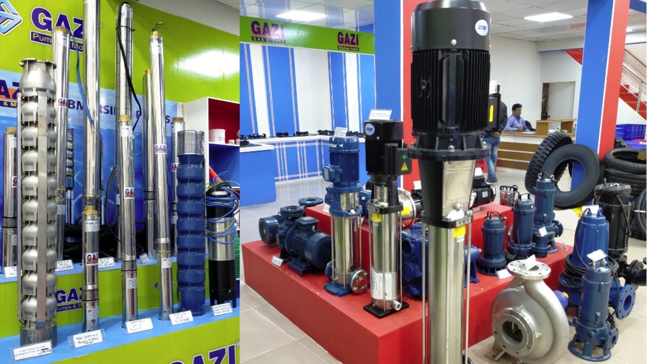 বাণিজ্য মেলা ২০২০/15% ডিসকাউন্ট অফারে গাজী গ্রুপের বিভিন্ন ধরনের পাম্পGazi Italian etc factory pump
