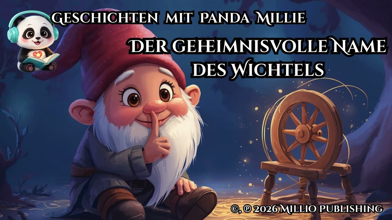 Der geheimnisvolle Name des Wichtels | Ruhige Gutenachtgeschichte (Brüder Grimm)