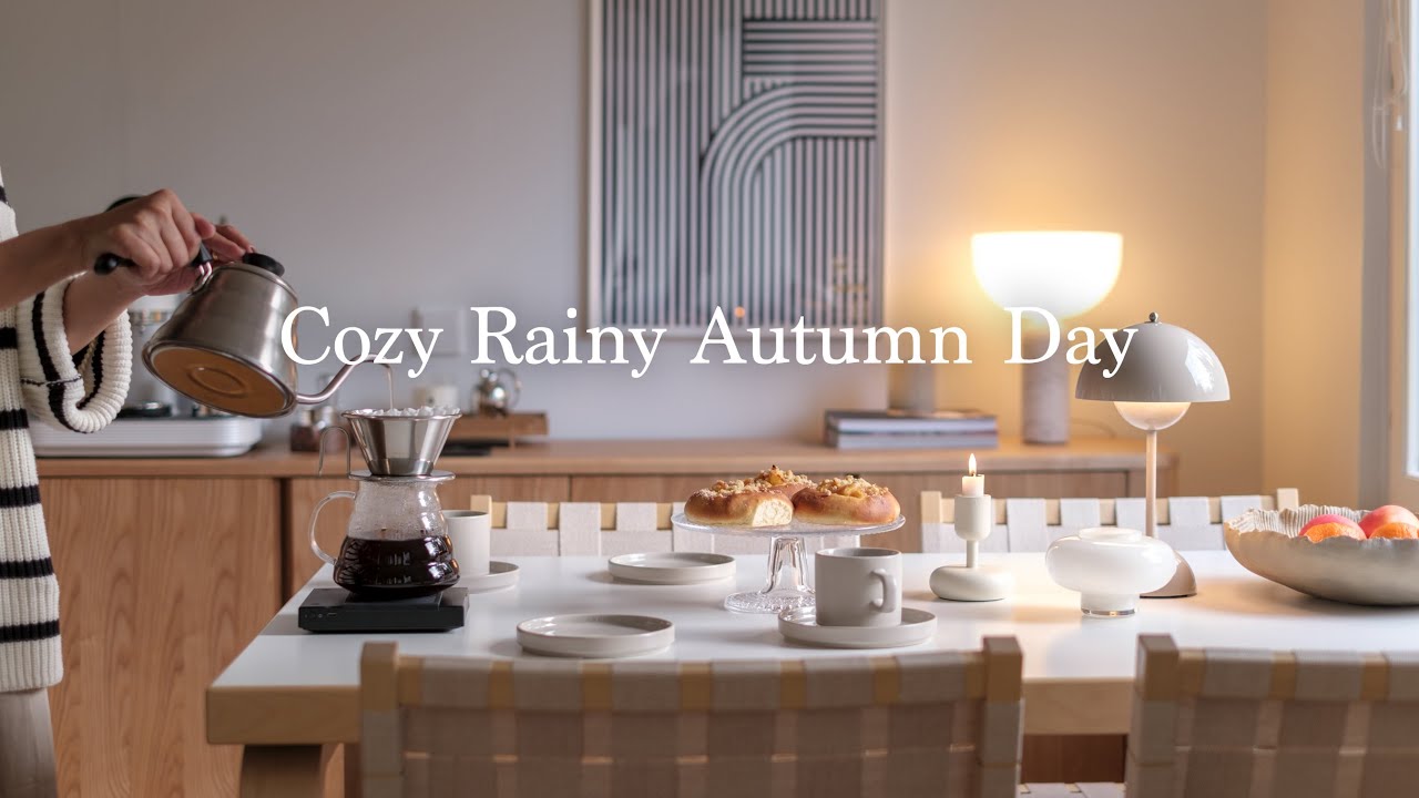 A Cozy Rainy Autumn Day at Home I  Fall Inspirations , Slow Living in Finland 