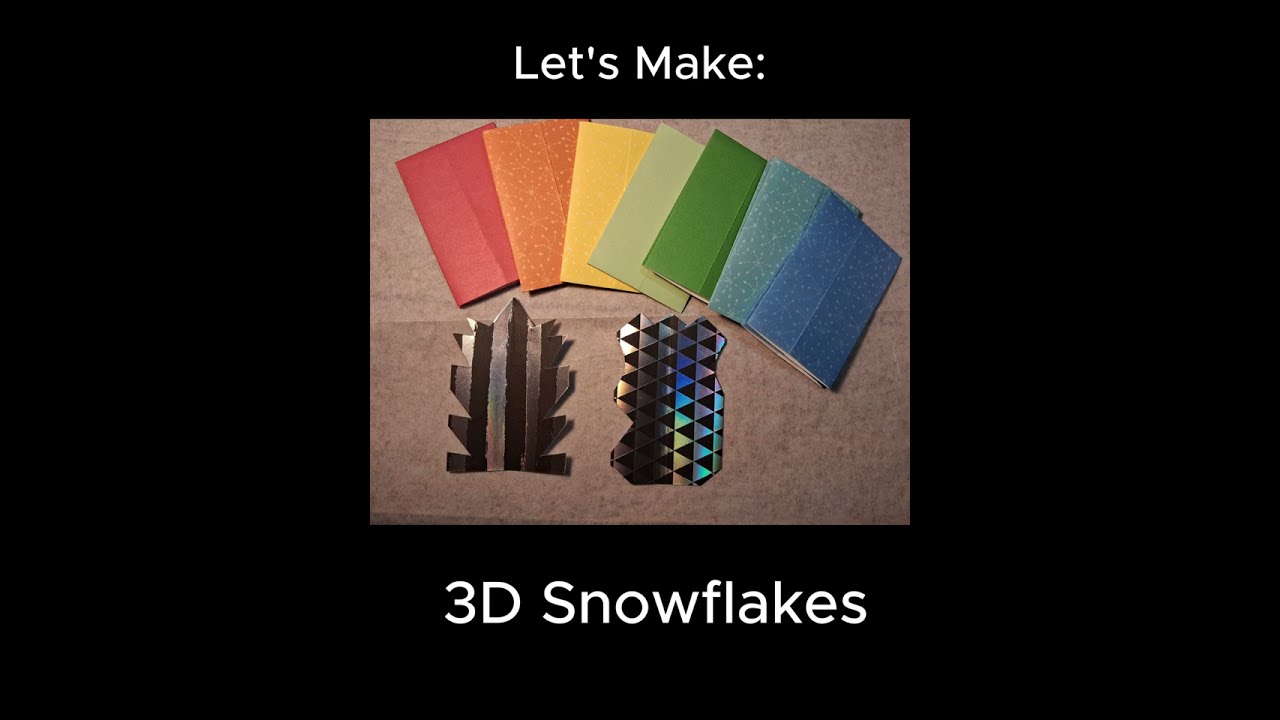 3D Snowflakes?