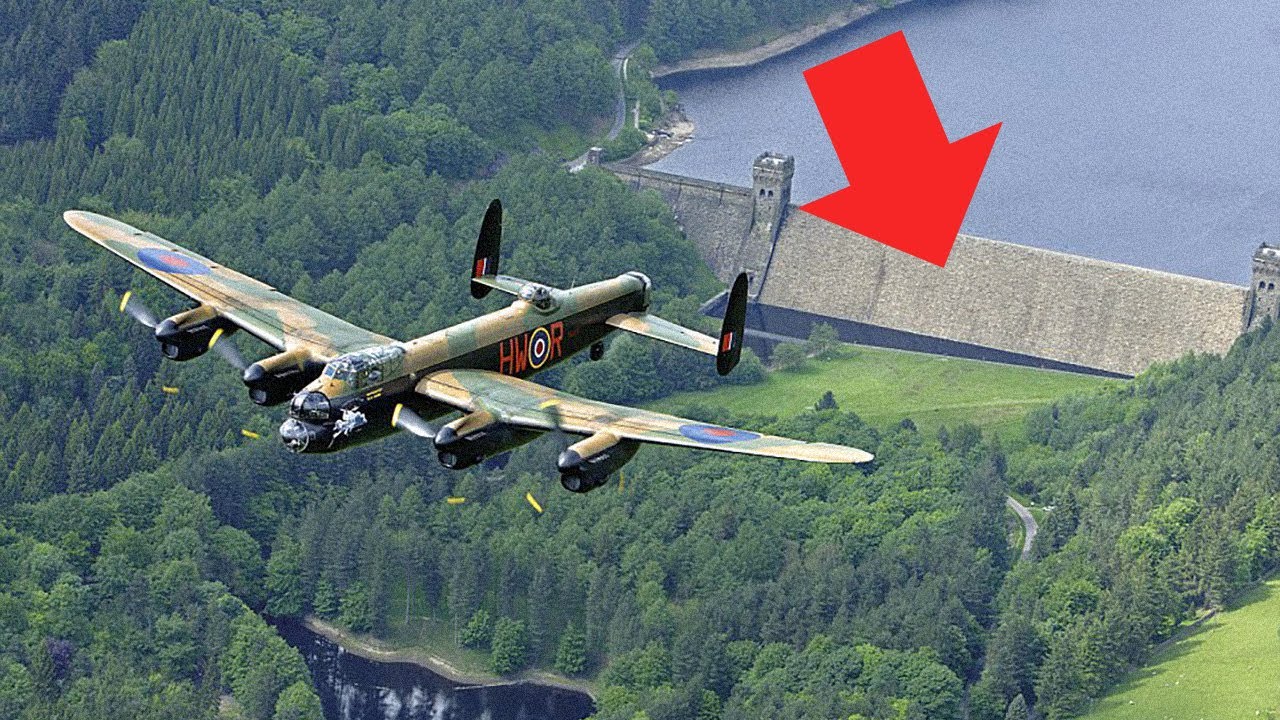 Водопрыгающие бомбардировщики Avro Lancaster — разрушители плотин времён Второй мировой войны