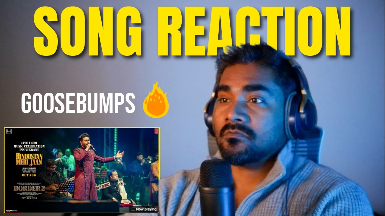 Hindustan Meri Jaan Song Reaction | Live at INS Vikrant | BORDER 2 | Mithoon | Dabbler Reacts