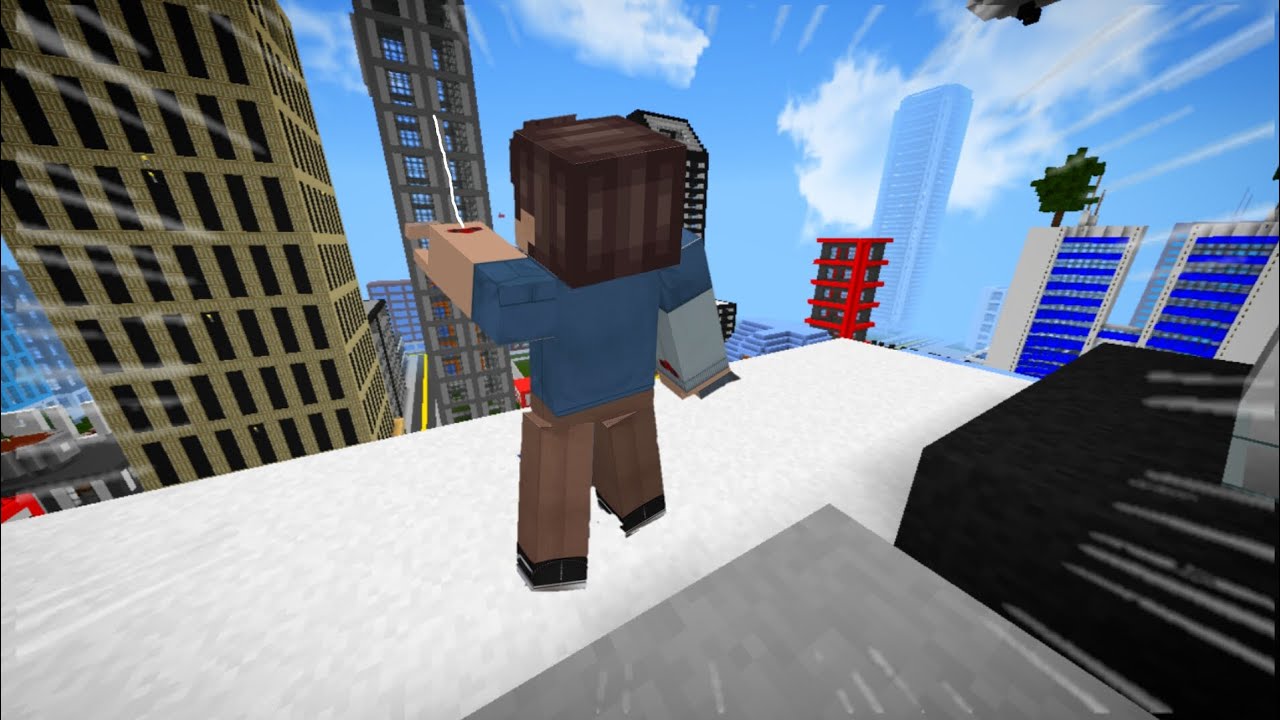 Minecraft:O Espetacular Garoto-Aranha-MEUS PODERES!